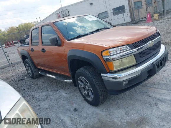 ✅ 2005 Chevrolet Colorado 1SE LS Z71 • VIN: 1GCDS136158109562 • Lot: 44708026. Listed on IAAI with 176,959 mi. Free auction sales archive from the USA and detailed vehicle history report at DreamBid. Image 1.