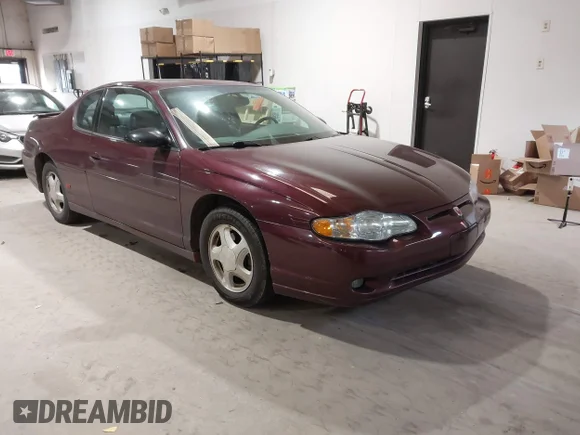 ✅ 2004 Chevrolet Monte Carlo SS • VIN: 2G1WX12KX49308646 • Lot: 43881058. Listed on IAAI with 123,924 mi. Free auction sales archive from the USA and detailed vehicle history report at DreamBid. Image 1.