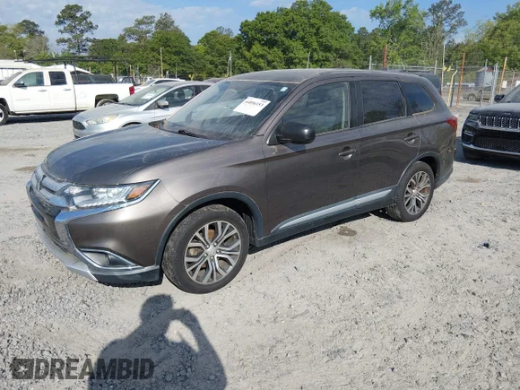 ✅ 2017 Mitsubishi Outlander ES • VIN: JA4AD2A33HZ004932 • Lot: 44896153. Listed on IAAI with 117,616 mi. Free auction sales archive from the USA and detailed vehicle history report at DreamBid. Image 2.
