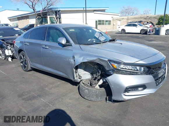 ✅ 2020 Honda Accord Sport • VIN: 1HGCV2F34LA009831 • Лот: 44579989. Опубліковано раніше на IAAI з пробігом 49 641 миль. Безкоштовний доступ до архіву аукціонних продажів зі США та докладний звіт про історію автомобіля на DreamBid. Зображення 1.
