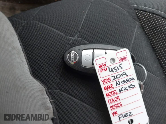✅ 2019 Nissan Kicks SV • VIN: 3N1CP5CU9KL534191 • Лот: 45022742. Опубліковано раніше на IAAI з пробігом 61 838 миль. Безкоштовний доступ до архіву аукціонних продажів зі США та докладний звіт про історію автомобіля на DreamBid. Зображення 11.
