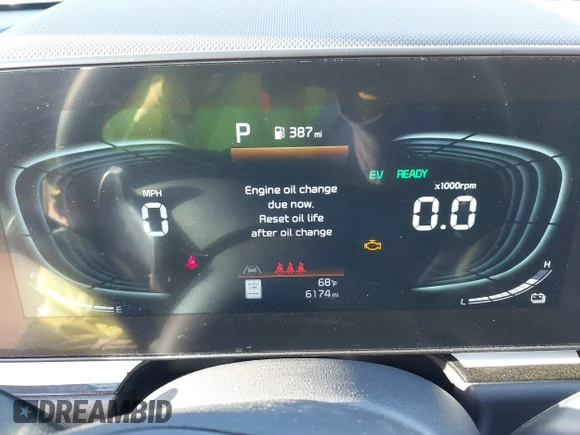✅ 2025 Kia Niro EX • VIN: KNDCS3LF7S5231590 • Лот: 42874986. Опубліковано раніше на IAAI з пробігом 6 174 миль. Безкоштовний доступ до архіву аукціонних продажів зі США та докладний звіт про історію автомобіля на DreamBid. Зображення 7.