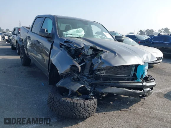 ✅ 2023 Ram 1500 Tradesman • VIN: 1C6RRFGG1PN689117 • Lot: 44002269. Listed on IAAI with 16,399 mi. Free auction sales archive from the USA and detailed vehicle history report at DreamBid. Image 1.