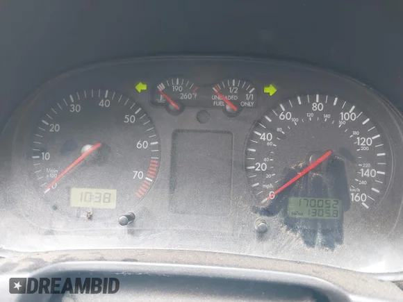 ✅ 2001 Volkswagen Golf • VIN: WVWBS21J81W071208 • Lot: 42774387. Wystawiony na IAAI z przebiegiem 170 052 mil. Bezpłatny archiwum sprzedaży aukcyjnych z USA i szczegółowy raport historii pojazdu na DreamBid. Zdjęcie 7.