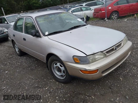 ✅ 1997 Toyota Corolla • VIN: 2T1BA02E7VC162834 • Лот: 43019898. Опубликован ранее на IAAI с пробегом Не указан. Бесплатный доступ к архиву аукционных продаж из США и подробный отчёт об истории автомобиля на DreamBid. Изображение 1.