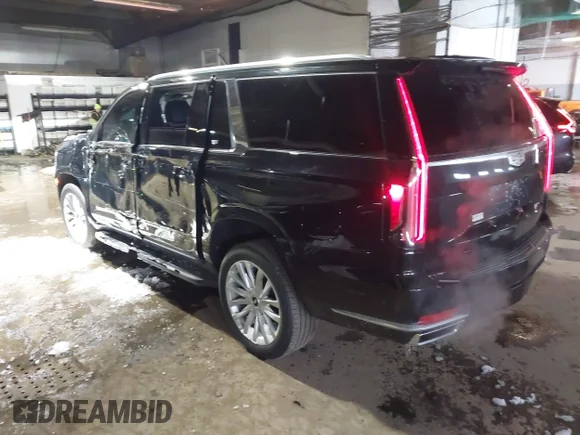 ✅ 2022 Cadillac Escalade ESV Premium Luxury • VIN: 1GYS4KKL4NR204815 • Lot: 44079984. Wystawiony na IAAI z przebiegiem 94 656 mil. Bezpłatny archiwum sprzedaży aukcyjnych z USA i szczegółowy raport historii pojazdu na DreamBid. Zdjęcie 3.