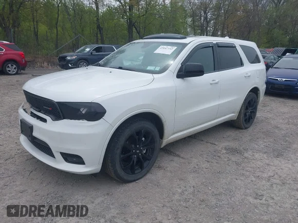 ✅ 2020 Dodge Durango GT Plus • VIN: 1C4RDJDG7LC310173 • Lot: 45047142. Listed on IAAI with 105,743 mi. Free auction sales archive from the USA and detailed vehicle history report at DreamBid. Image 2.