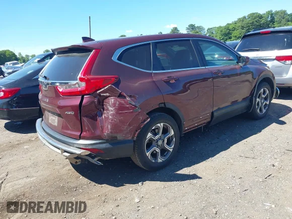 ✅ 2018 Honda CR-V EX • VIN: 7FARW2H55JE035125 • Lot: 45356247. Wystawiony na IAAI z przebiegiem 12 416 mil. Bezpłatny archiwum sprzedaży aukcyjnych z USA i szczegółowy raport historii pojazdu na DreamBid. Zdjęcie 4.