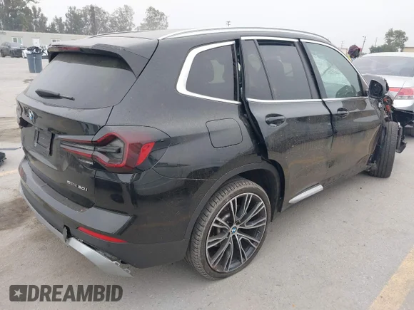 ✅ 2024 BMW X3 sDrive30i • VIN: 5UX43DP09R9W02022 • Лот: 45074987. Опубликован ранее на IAAI с пробегом 15 427 миль. Бесплатный доступ к архиву аукционных продаж из США и подробный отчёт об истории автомобиля на DreamBid. Изображение 4.