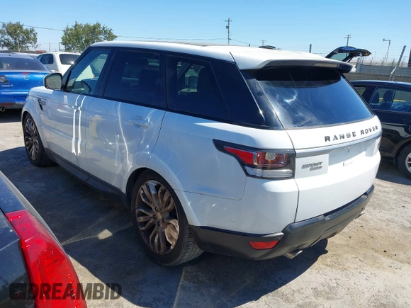 ✅ 2014 Land Rover Range Rover Sport SE • VIN: SALWG2WFXEA350341 • Lot: 43001605. Listed on IAAI with 142,549 mi. Free auction sales archive from the USA and detailed vehicle history report at DreamBid. Image 3.