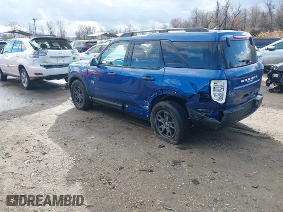 ✅ 2024 Ford Bronco Sport Big Bend • VIN: 3FMCR9B62RRF08083 • Лот: 43976977. Опубліковано раніше на IAAI з пробігом 6 930 миль. Безкоштовний доступ до архіву аукціонних продажів зі США та докладний звіт про історію автомобіля на DreamBid. Зображення 3.
