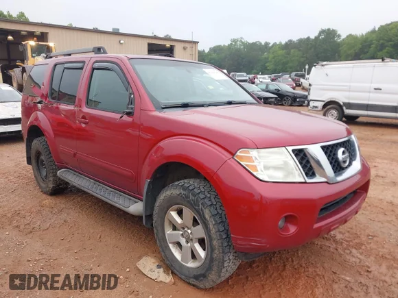 ✅ 2012 Nissan Pathfinder SV • VIN: 5N1AR1NBXCC622226 • Lot: 45180706. Listed on IAAI with 138,016 mi. Free auction sales archive from the USA and detailed vehicle history report at DreamBid. Image 1.