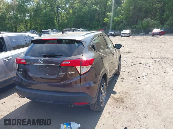 ✅ 2021 Honda HR-V EX • VIN: 3CZRU6H59MM726192 • Lot: 45133023. Wystawiony na IAAI z przebiegiem 42 480 mil. Bezpłatny archiwum sprzedaży aukcyjnych z USA i szczegółowy raport historii pojazdu na DreamBid. Zdjęcie 4.