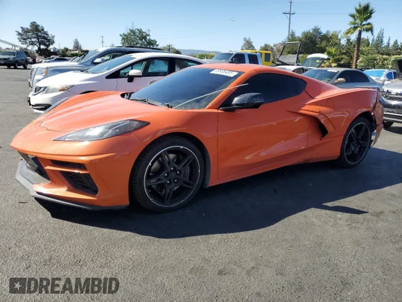 ✅ 2021 Chevrolet Corvette 2LT • VIN: 1G1YB2D48M5101584 • Lot: 69806485. Listed on Copart with Not provided. Free auction sales archive from the USA and detailed vehicle history report at DreamBid. Image 1.