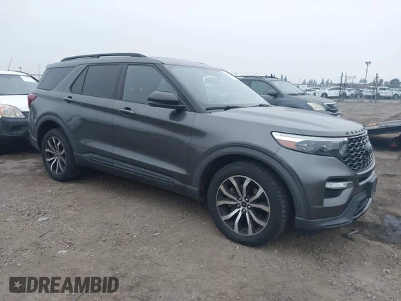 ✅ 2020 Ford Explorer ST • VIN: 1FM5K8GC4LGA29104 • Lot: 43933099. Wystawiony na IAAI z przebiegiem 87 398 mil. Bezpłatny archiwum sprzedaży aukcyjnych z USA i szczegółowy raport historii pojazdu na DreamBid. Zdjęcie 1.