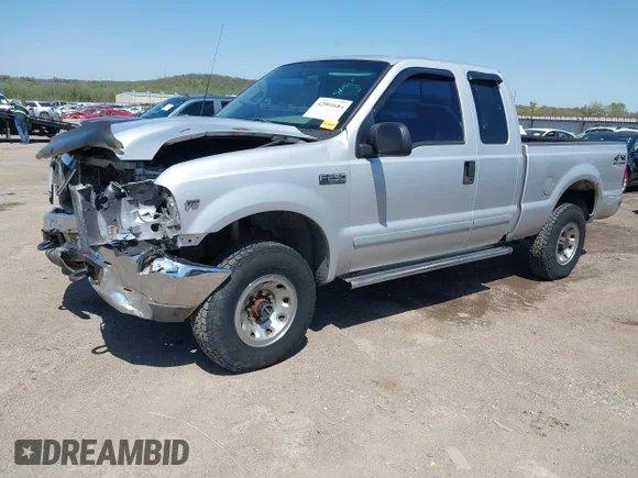 ✅ 2002 Ford F-250 XL • VIN: 1FTNX21L82EA78294 • Lot: 42001686. Wystawiony na IAAI z przebiegiem 2 852 130 mil. Bezpłatny archiwum sprzedaży aukcyjnych z USA i szczegółowy raport historii pojazdu na DreamBid. Zdjęcie 2.