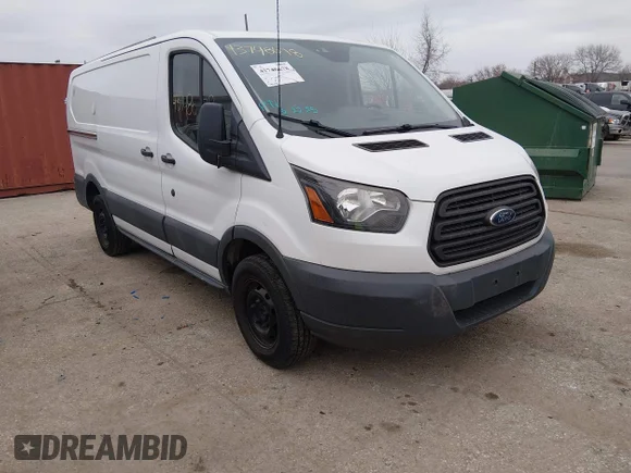 ✅ 2017 Ford Transit • VIN: 1FTYR1YM4HKB18798 • Lot: 43748678. Listed on IAAI with 156,628 mi. Free auction sales archive from the USA and detailed vehicle history report at DreamBid. Image 1.