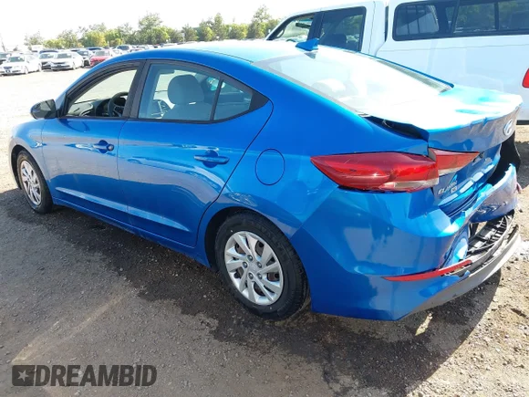 ✅ 2017 Hyundai Elantra SE • VIN: 5NPD74LF8HH104819 • Lot: 44983625. Listed on IAAI with 95,346 mi. Free auction sales archive from the USA and detailed vehicle history report at DreamBid. Image 3.