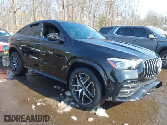 ✅ 2022 Mercedes-Benz GLE 53 AMG • VIN: 4JGFD6BB8NA816306 • Лот: 44301297. Опубликован ранее на IAAI с пробегом 46 939 миль. Бесплатный доступ к архиву аукционных продаж из США и подробный отчёт об истории автомобиля на DreamBid. Изображение 1.