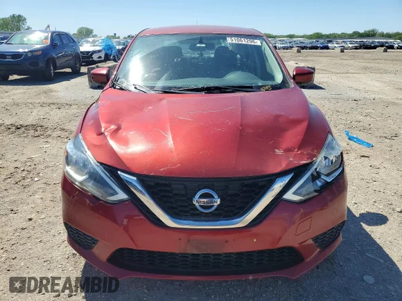 ✅ 2017 Nissan Sentra SV • VIN: 3N1AB7AP9HY368331 • Lot: 51061296. Listed on Copart with 110,839 mi. Free auction sales archive from the USA and detailed vehicle history report at DreamBid. Image 5.