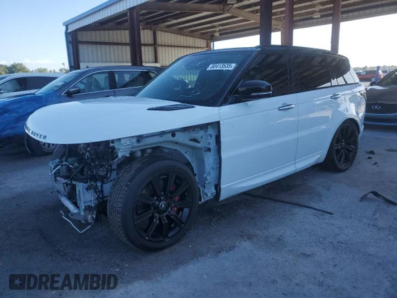 ✅ 2021 Land Rover Range Rover Sport HST • VIN: SALWS2RUXMA751881 • Лот: 80413535. Опубліковано раніше на Copart з пробігом 58 750 миль. Безкоштовний доступ до архіву аукціонних продажів зі США та докладний звіт про історію автомобіля на DreamBid. Зображення 1.