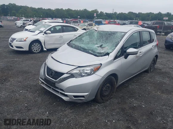 ✅ 2017 Nissan Note SV • VIN: 3N1CE2CPXHL366052 • Lot: 43041734. Wystawiony na IAAI z przebiegiem 59 259 mil. Bezpłatny archiwum sprzedaży aukcyjnych z USA i szczegółowy raport historii pojazdu na DreamBid. Zdjęcie 2.