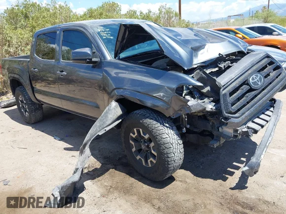✅ 2022 Toyota Tacoma SR • VIN: 3TMCZ5AN8NM515410 • Lot: 42945093. Wystawiony na IAAI z przebiegiem 41 480 mil. Bezpłatny archiwum sprzedaży aukcyjnych z USA i szczegółowy raport historii pojazdu na DreamBid. Zdjęcie 1.