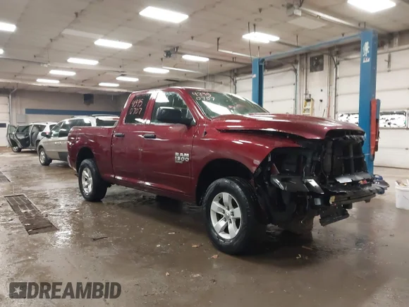 ✅ 2019 Ram 1500 Express • VIN: 1C6RR7FG3KS501070 • Lot: 43950707. Listed on IAAI with 135,338 mi. Free auction sales archive from the USA and detailed vehicle history report at DreamBid. Image 1.