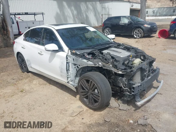 ✅ 2014 Infiniti Q50 Sport • VIN: JN1BV7AP3EM684480 • Lot: 44772770. Wystawiony na IAAI z przebiegiem 138 942 mil. Bezpłatny archiwum sprzedaży aukcyjnych z USA i szczegółowy raport historii pojazdu na DreamBid. Zdjęcie 1.