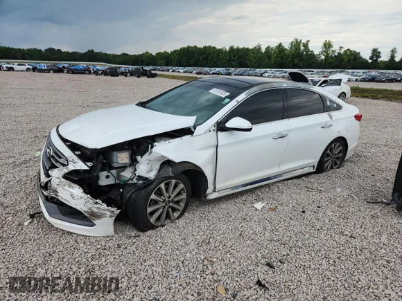 ✅ 2016 Hyundai Sonata Limited • VIN: 5NPE34AF3GH433204 • Лот: 55763926. Опубликован ранее на Copart с пробегом 186 149 миль. Бесплатный доступ к архиву аукционных продаж из США и подробный отчёт об истории автомобиля на DreamBid. Изображение 1.