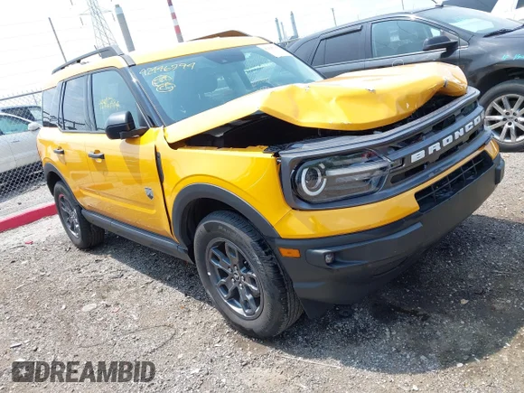 ✅ 2023 Ford Bronco Sport Big Bend • VIN: 3FMCR9B69PRD66537 • Lot: 42446794. Wystawiony na IAAI z przebiegiem 37 462 mil. Bezpłatny archiwum sprzedaży aukcyjnych z USA i szczegółowy raport historii pojazdu na DreamBid. Zdjęcie 1.