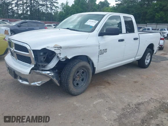 ✅ 2019 Ram 1500 Tradesman • VIN: 1C6RR6FG8KS704899 • Lot: 45150392. Wystawiony na IAAI z przebiegiem 59 894 mil. Bezpłatny archiwum sprzedaży aukcyjnych z USA i szczegółowy raport historii pojazdu na DreamBid. Zdjęcie 2.