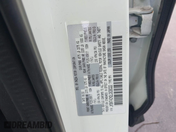 ✅ 2020 Mazda CX-5 Touring • VIN: JM3KFACM2L0838022 • Lot: 44383591. Wystawiony na IAAI z przebiegiem 48 890 mil. Bezpłatny archiwum sprzedaży aukcyjnych z USA i szczegółowy raport historii pojazdu na DreamBid. Zdjęcie 9.