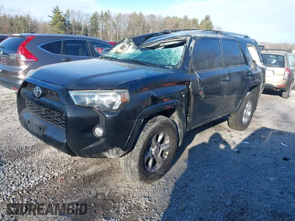 ✅ 2014 Toyota 4Runner Trail • VIN: JTEBU5JR0E5178083 • Lot: 43985793. Wystawiony na IAAI z przebiegiem 148 785 mil. Bezpłatny archiwum sprzedaży aukcyjnych z USA i szczegółowy raport historii pojazdu na DreamBid. Zdjęcie 2.