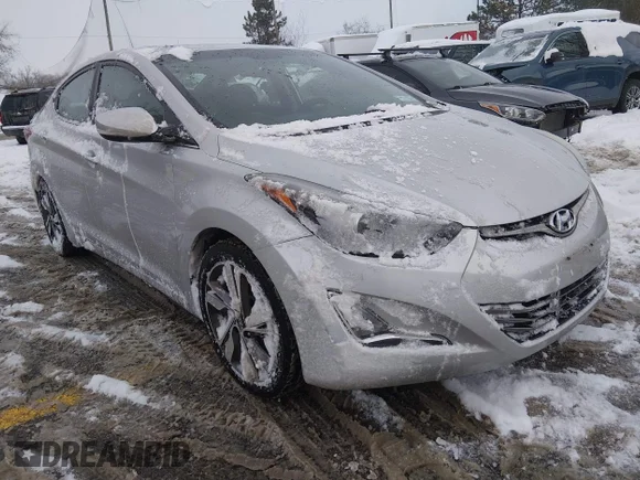 ✅ 2015 Hyundai Elantra SE • VIN: 5NPDH4AEXFH557148 • Лот: 44380708. Опубликован ранее на IAAI с пробегом 121 626 миль. Бесплатный доступ к архиву аукционных продаж из США и подробный отчёт об истории автомобиля на DreamBid. Изображение 1.