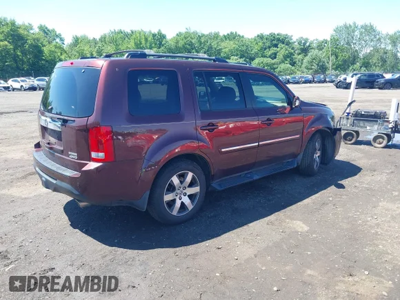 ✅ 2013 Honda Pilot Touring • VIN: 5FNYF4H91DB025802 • Лот: 45458494. Опубліковано раніше на IAAI з пробігом 198 842 миль. Безкоштовний доступ до архіву аукціонних продажів зі США та докладний звіт про історію автомобіля на DreamBid. Зображення 4.