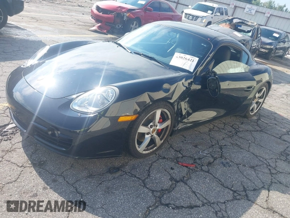 ✅ 2007 Porsche Cayman S • VIN: WP0AB29817U782587 • Lot: 43026421. Wystawiony na IAAI z przebiegiem 62 742 mil. Bezpłatny archiwum sprzedaży aukcyjnych z USA i szczegółowy raport historii pojazdu na DreamBid. Zdjęcie 2.