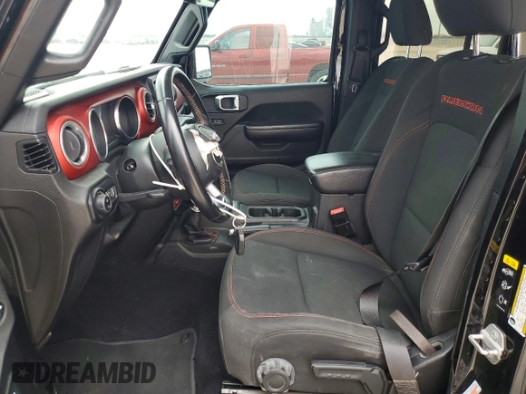 ✅ 2020 Jeep Gladiator Rubicon • VIN: 1C6JJTBG8LL178472 • Lot: 77419675. Wystawiony na Copart z przebiegiem 70 138 mil. Bezpłatny archiwum sprzedaży aukcyjnych z USA i szczegółowy raport historii pojazdu na DreamBid. Zdjęcie 7.