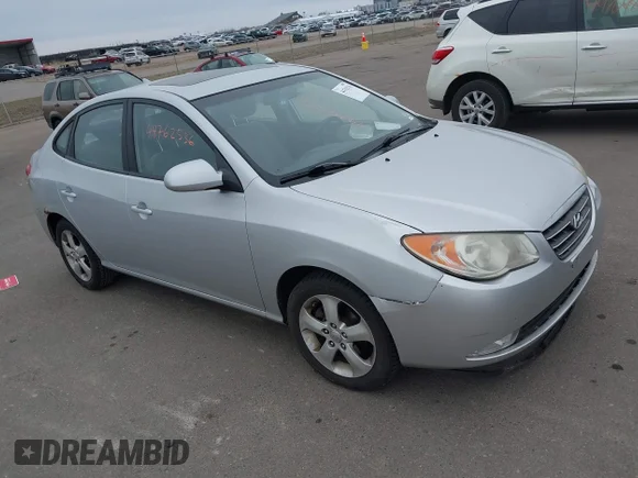 ✅ 2009 Hyundai Elantra GLS • VIN: KMHDU46D59U821104 • Lot: 44762536. Listed on IAAI with 148,010 mi. Free auction sales archive from the USA and detailed vehicle history report at DreamBid. Image 1.