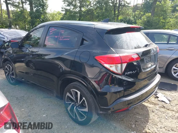 ✅ 2019 Honda HR-V Sport • VIN: 3CZRU5H12KG715537 • Lot: 45272411. Listed on IAAI with 57,193 mi. Free auction sales archive from the USA and detailed vehicle history report at DreamBid. Image 3.