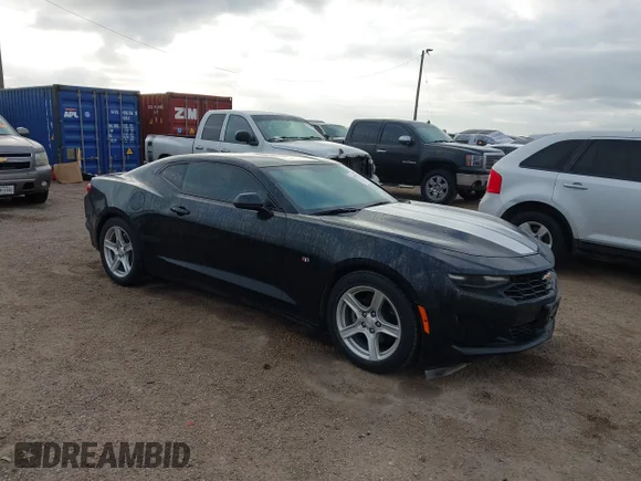 ✅ 2020 Chevrolet Camaro 2LT • VIN: 1G1FD1RS9L0107151 • Lot: 44215770. Listed on IAAI with Not provided. Free auction sales archive from the USA and detailed vehicle history report at DreamBid. Image 1.