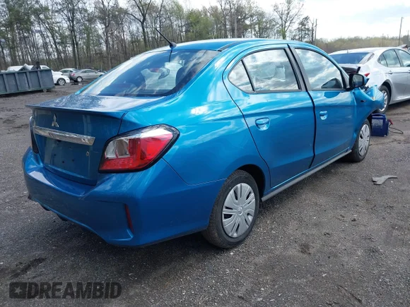 ✅ 2024 Mitsubishi Mirage ES • VIN: ML32FUFJ2RHF16976 • Lot: 42033624. Wystawiony na IAAI z przebiegiem 3 983 mil. Bezpłatny archiwum sprzedaży aukcyjnych z USA i szczegółowy raport historii pojazdu na DreamBid. Zdjęcie 4.