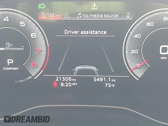 ✅ 2023 Audi A5 Sportback S line Premium Plus • VIN: WAUFACF59PA059786 • Lot: 45144498. Wystawiony na IAAI z przebiegiem 21 306 mil. Bezpłatny archiwum sprzedaży aukcyjnych z USA i szczegółowy raport historii pojazdu na DreamBid. Zdjęcie 7.