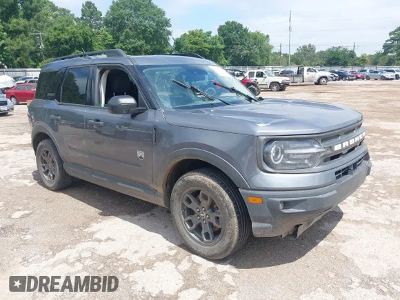 ✅ 2021 Ford Bronco Sport Big Bend • VIN: 3FMCR9B67MRA21745 • Lot: 42347239. Wystawiony na IAAI z przebiegiem 111 012 mil. Bezpłatny archiwum sprzedaży aukcyjnych z USA i szczegółowy raport historii pojazdu na DreamBid. Zdjęcie 1.