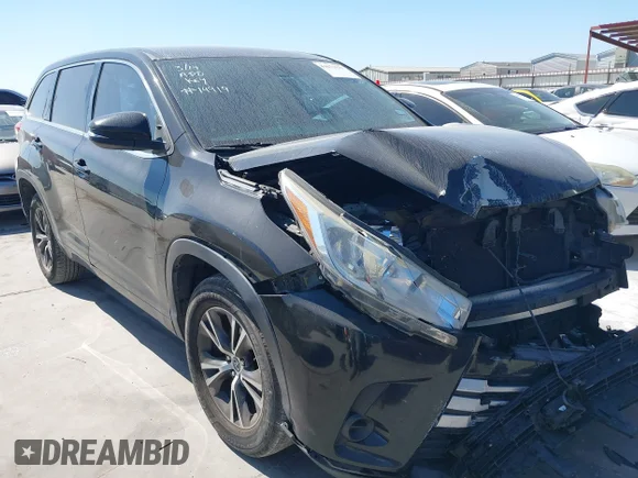 ✅ 2018 Toyota Highlander LE • VIN: 5TDZZRFH1JS240283 • Лот: 44673877. Опубликован ранее на IAAI с пробегом 163 372 миль. Бесплатный доступ к архиву аукционных продаж из США и подробный отчёт об истории автомобиля на DreamBid. Изображение 1.