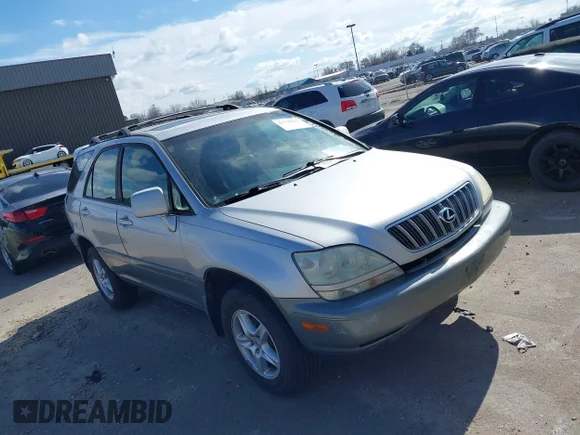 ✅ 2001 Lexus RX 300 • VIN: JTJHF10U310201514 • Lot: 41718627. Wystawiony na IAAI z przebiegiem 171 195 mil. Bezpłatny archiwum sprzedaży aukcyjnych z USA i szczegółowy raport historii pojazdu na DreamBid. Zdjęcie 1.