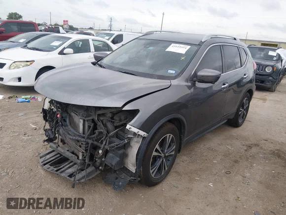 ✅ 2019 Nissan Rogue SL • VIN: 5N1AT2MT2KC764019 • Lot: 45119554. Listed on IAAI with 235,963 mi. Free auction sales archive from the USA and detailed vehicle history report at DreamBid. Image 2.
