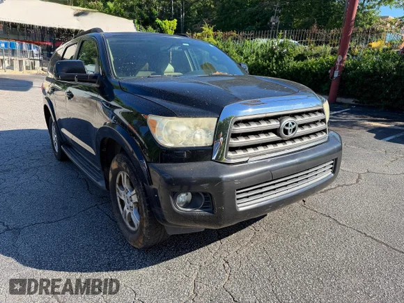 ✅ 2012 Toyota Sequoia SR5 • VIN: 5TDZY5G10CS040947 • Lot: 56276246. Listed on Copart with 233,632 mi. Free auction sales archive from the USA and detailed vehicle history report at DreamBid. Image 1.