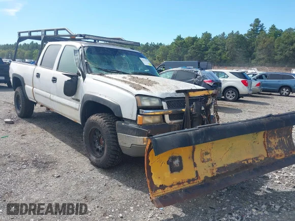 ✅ 2003 Chevrolet Silverado 2500HD LS • VIN: 1GCHK23U53F115217 • Lot: 43179334. Listed on IAAI with 182,047 mi. Free auction sales archive from the USA and detailed vehicle history report at DreamBid. Image 1.