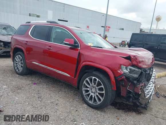 ✅ 2023 GMC Acadia Denali • VIN: 1GKKNXLS4PZ164300 • Lot: 42878143. Listed on IAAI with 19,923 mi. Free auction sales archive from the USA and detailed vehicle history report at DreamBid. Image 1.